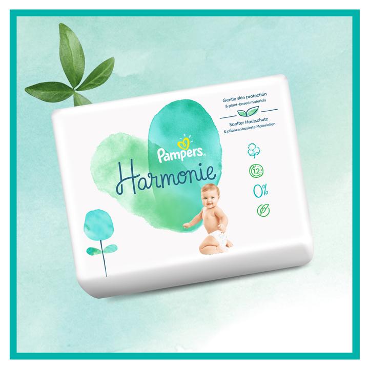 Actual product image Pampers Harmony (Size 2, Half month box, 132 Piece)