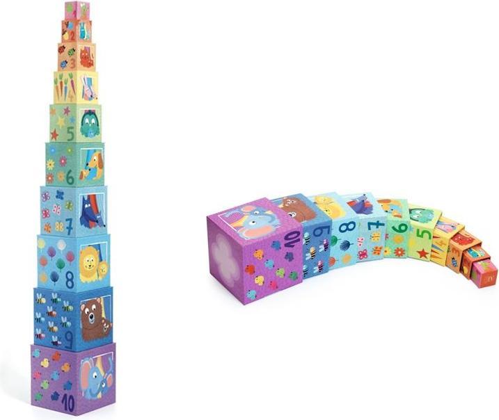 Image du produit Djeco Pyramide Rainbow