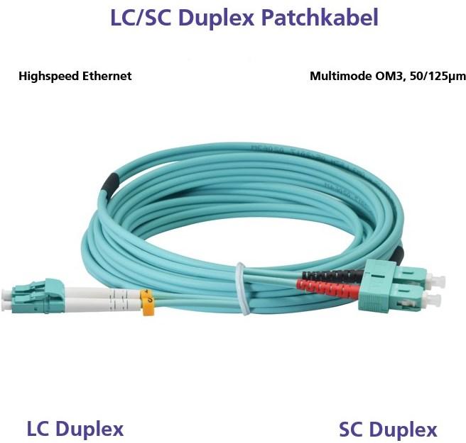 Produktbild Helos Herweck LWL Patchkabel (CAT6, 3 m)