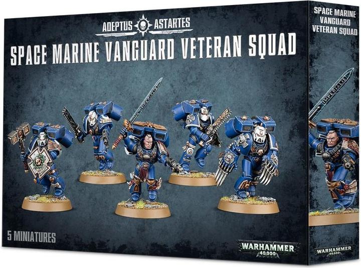 Image du produit Games Workshop Warhammer 40k - Space Marine Vanguard Veteran Squad (Matières plastiques)