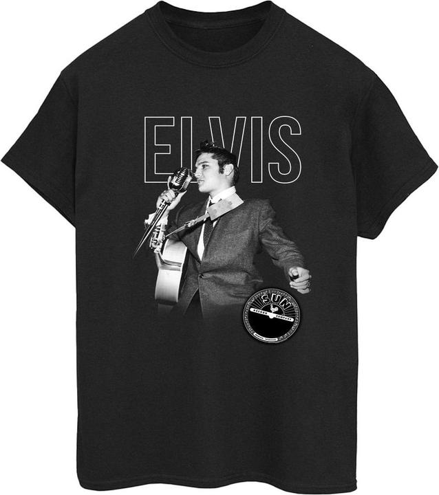 Immagine prodotto Elvis Logo Portrait Maglietta Ampia Donna (M)