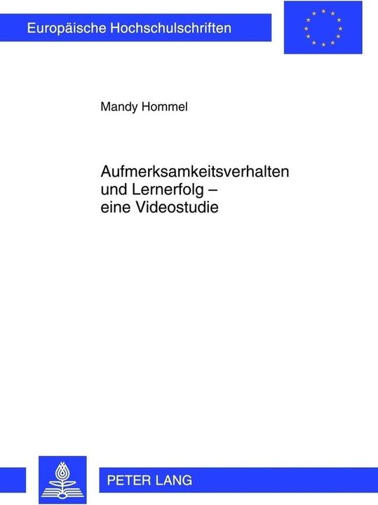 Energie-Label Aufmerksamkeitsverhalten und Lernerfolg - eine Videostudie (Deutsch, Mandy Hommel, 2012)
