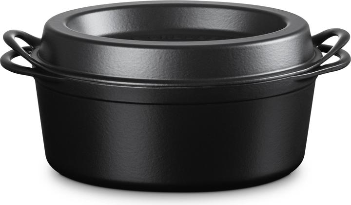 Le Creuset Saftbräter, Doufeu oval (32 cm, Bräter + Schmortopf, Gusseisen)