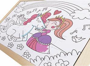 Immagine prodotto Hape Puzzle Unicorno + Amici (24 pezzi)