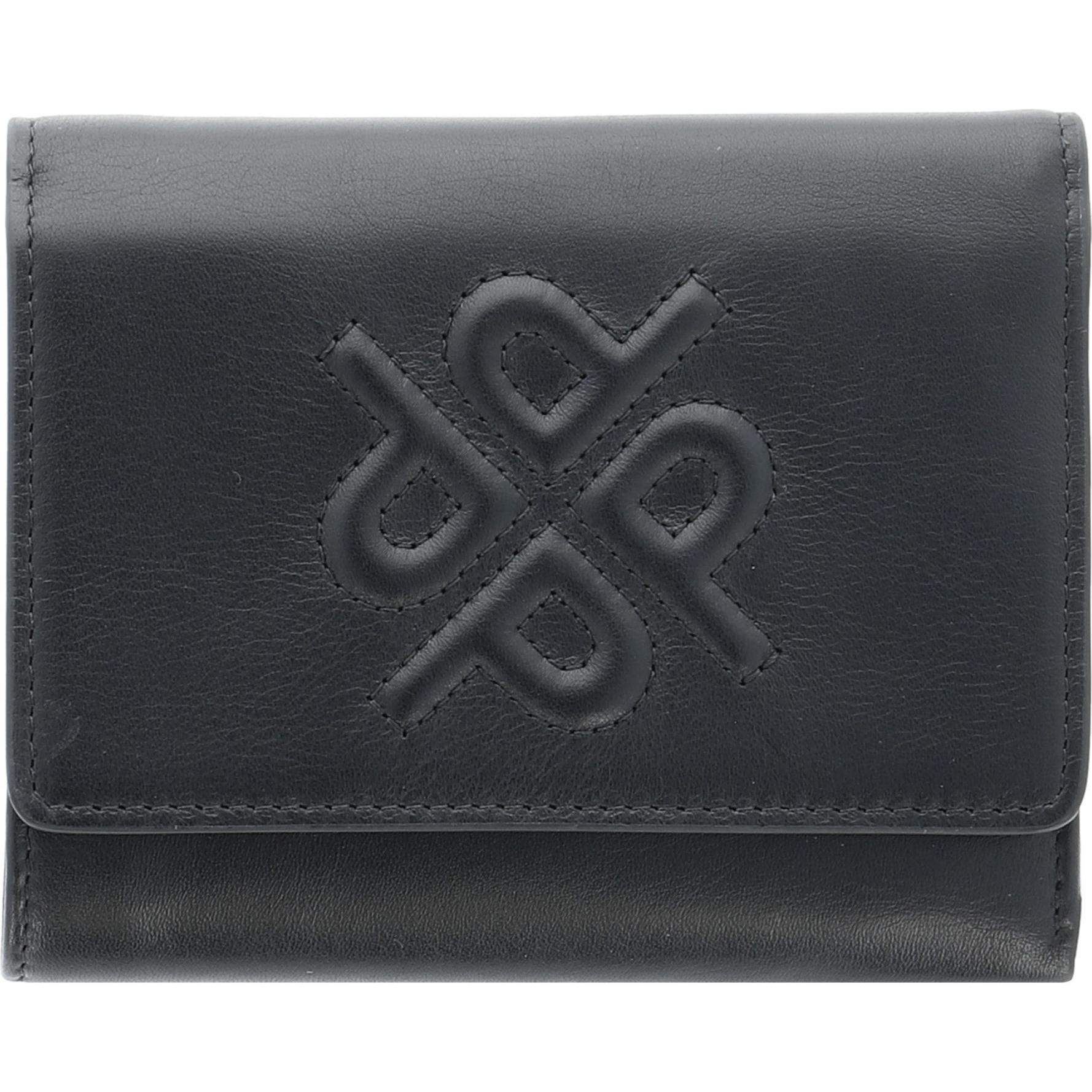 Picard, Damen, Portemonnaie, Donna 1 Geldbörse Leder 13 cm, Schwarz