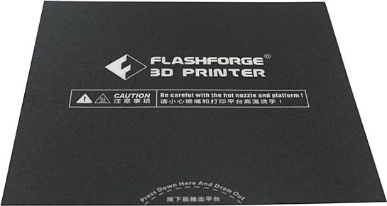 Actual product image FlashForge Print bed liner Suitable for Adventurer 3 (Printing bed)