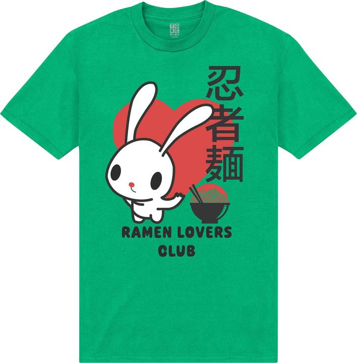 Torc Ramen Lovers Club Maglietta Coniglio Adulto Unisex (L)