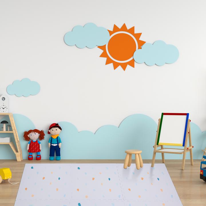 Actual product image Relaxdays 6x play mat (60 x 60 x 1 cm)