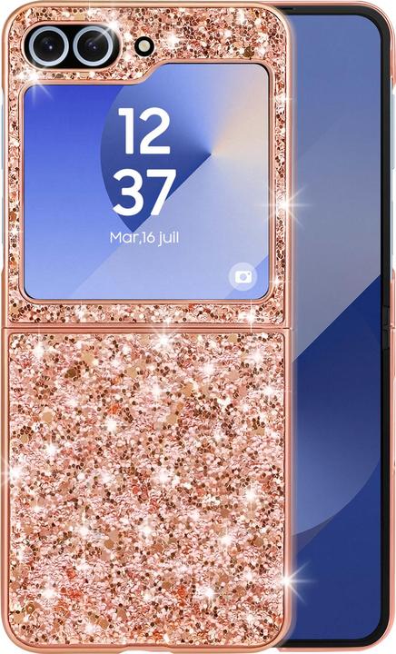 Immagine prodotto Avizar Serie di valigie glitterate (Samsung Galaxy Z Flip6)