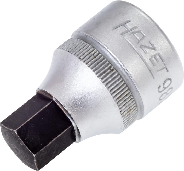 Produktbild HAZET Schraubendreher-Steckschlüsseleinsatz 985-12 ∙ Vierkant12,5 mm (1/2 Zoll) ∙ Innen Sechskant P… (12 mm)