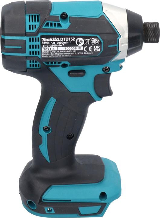 Actual product image Makita DTD 152 SF1J-R Cordless impact wrench 18 V 165 Nm 1/4" + 1x rechargeable battery 3.0 Ah + charger +
