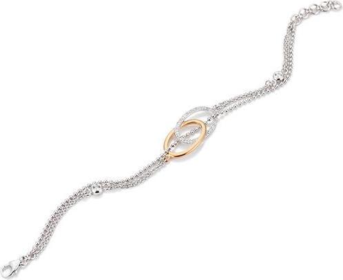 Produktbild Breuning Armreif - E.Safir Weiss