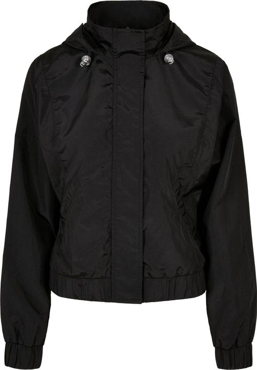 Urban Classics Ladies Oversized Shiny Crinkle Nylon Jacket (XL)