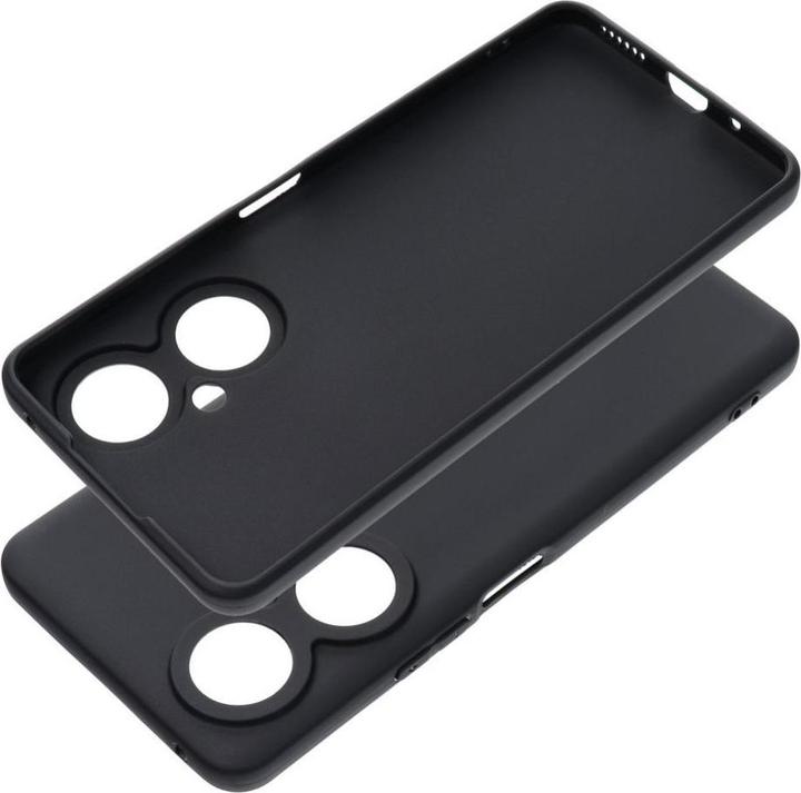 Actual product image OEM Back panel cover MATT case for HUAWEI Nova Y11i black (Huawei Nova 11i)