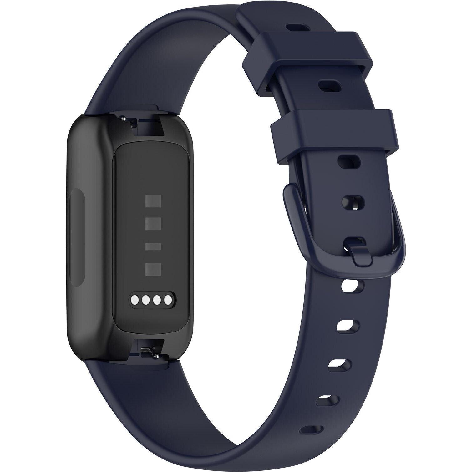 Thumbnail - Strap-it Armband (Silikon, Inspire 3), Uhrenarmband, Blau