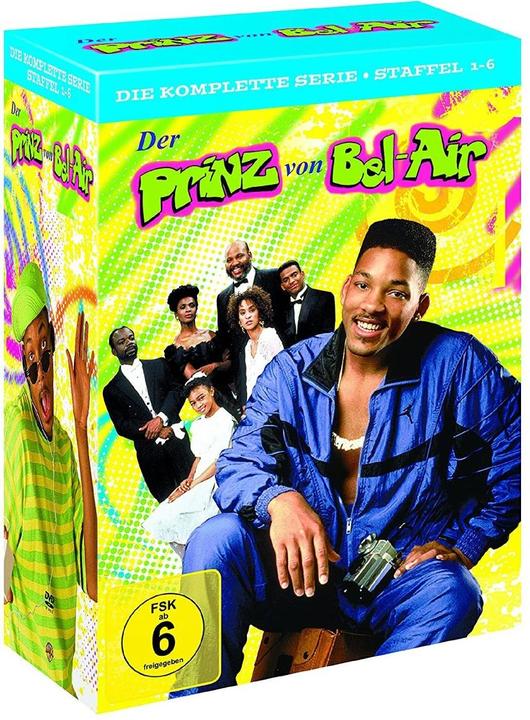 The Prince of Bel-Air: The complete series (DVD, 1990, English, German)