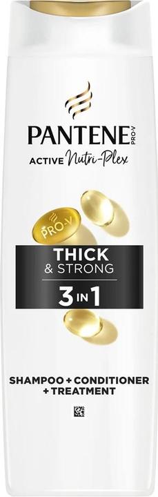 Immagine prodotto Pantene Pro-V Active Nutri Plex Shampoo denso e forte 325 Ml (Shampoo liquido, 325 ml)