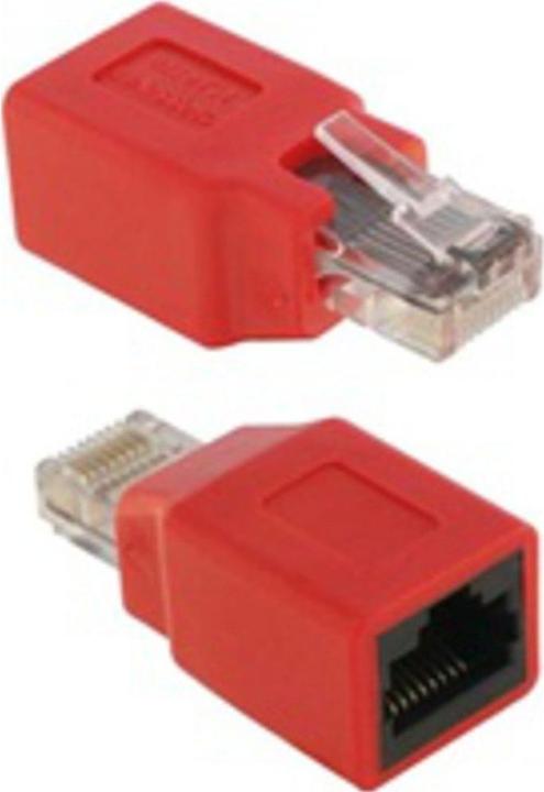 Productafbeelding Delock Crossover adapter (RJ45, RJ45/LAN (1x))