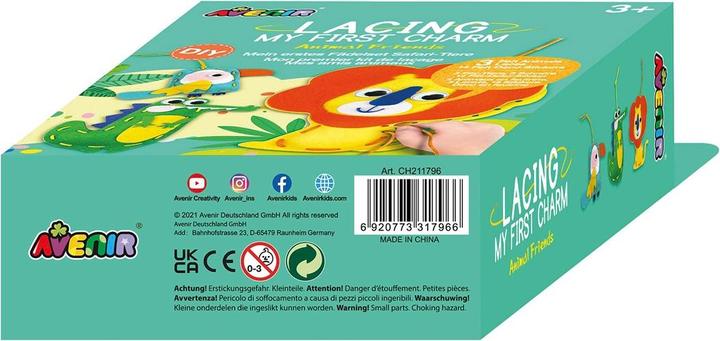 Actual product image Avenir Sewing kit safari animals