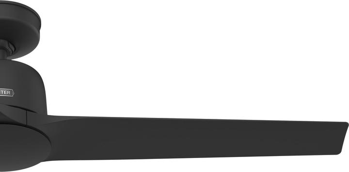 Produktbild Hunter Fans Deckenventilator Athens Schwarz mit Fernbedienung (44 dB)
