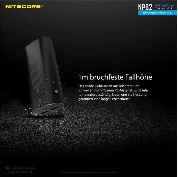 Image du produit Nitecore NPB2 (10000 mAh, 18 W)