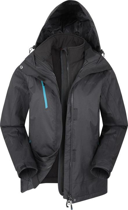 Produktbild Mountain Warehouse Bracken Extreme Jacke wasserfest 3 in 1 (40)