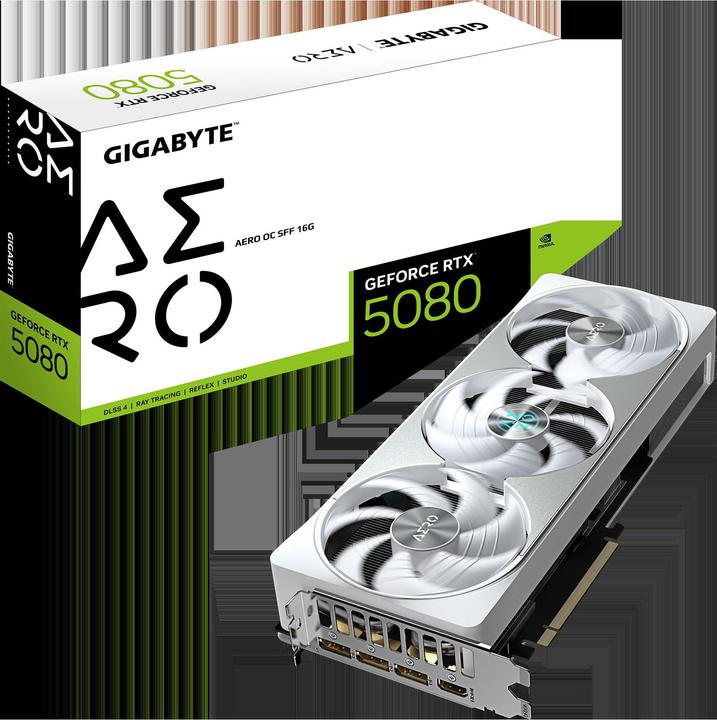 Immagine prodotto Gigabyte GeForce RTX 5080 AERO OC SFF (16 GB)