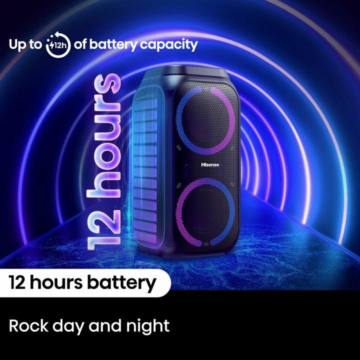 Actual product image Hisense Party Rocket 160 (12 h)