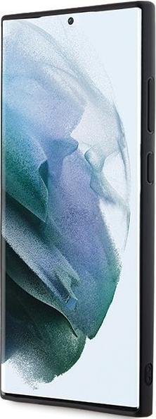 Actual product image Karl Lagerfeld KLHCL3DMBKCK S928 czarny/black hardcase 3D Rubber Glitter Logo (Samsung Galaxy S24 Ultra)