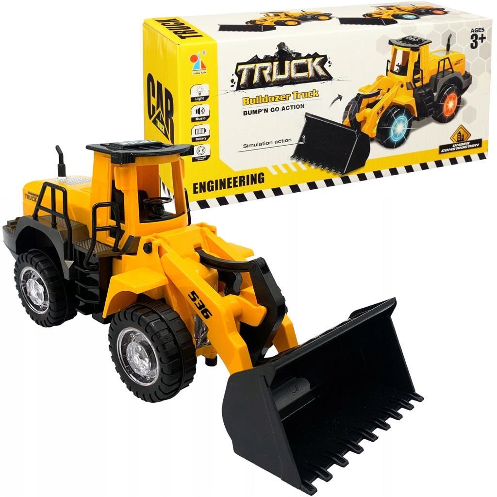 Trifox Bulldozer mit Licht- und Soundantrieb
