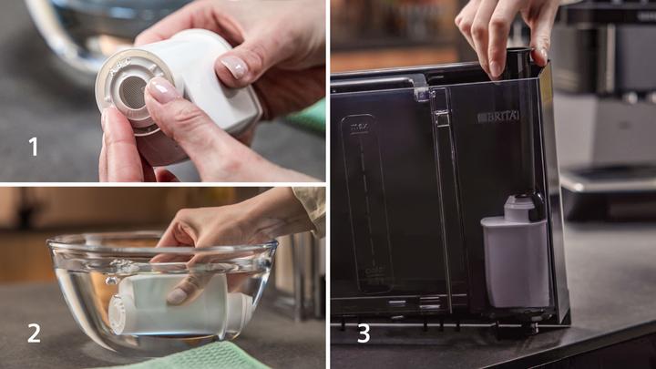 Actual product image Siemens Wasserfilter Brita für Siemens Kaffeevollautomaten TZ70003 (1 x)