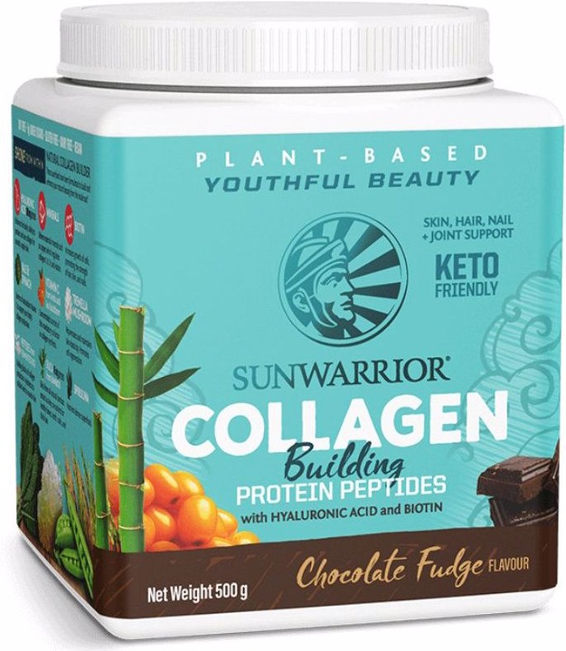 Actual product image Sunwarrior Collagen Building Protein Peptides (1 Piece, Powder, 500 g)