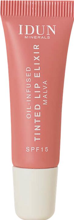 Produktbild IDUN Minerals Minerals Oil-Infused Tinted Lip Elixir Malva Coral Beige (Lippenöl, Lippenpflege Set, 8 ml)