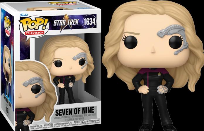 Actual product image Funko Star Trek Picard POP! TV Vinyl Figure Seven of Nine 9 cm