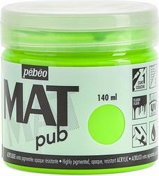 Produktbild Pebeo Acrylic Mat Pub (Fluoreszierend Grün, 140 ml)