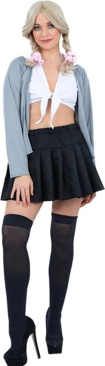 Actual product image Smiffys Womens/Ladies School Girl Costume Set (S)