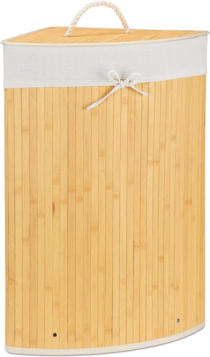 Actual product image Relaxdays Corner Hamper (60 l)