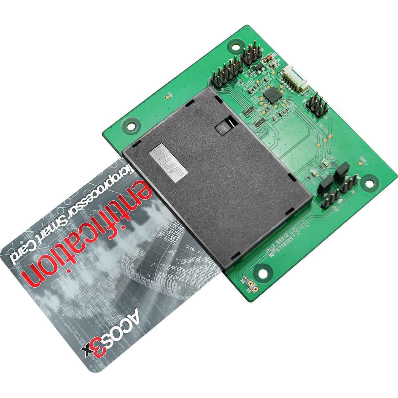 Thumbnail - ACS Smart Card Reader Module (USB, USB 3.1), Speicherkartenlesegerät, Schwarz, Grün