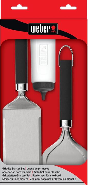 Actual product image Weber Grill plate accessory set 3-piece