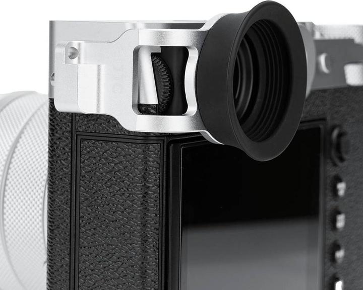 Actual product image JJC EF GFX100RF Silver Camera Eyecup for Fuji GFX100RF (Eye cup)