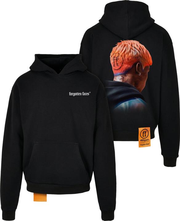 Actual product image Forgotten Faces Dyed Ultra Heavy Cotton Box Hoody (5XL)