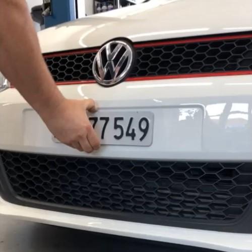 Actual product image FrameOff Number frame