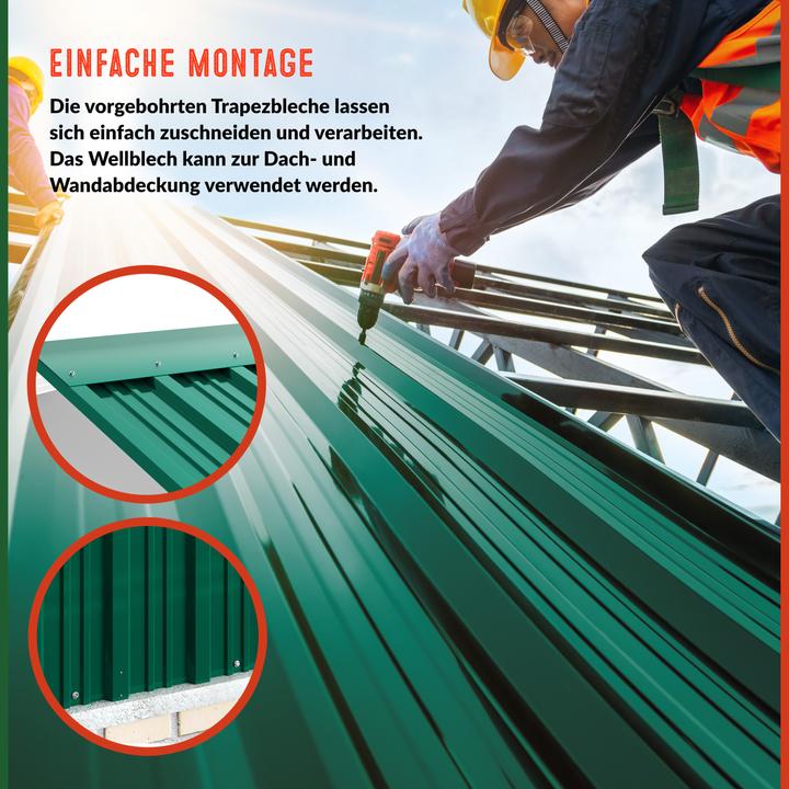 Produktbild Deuba 12x Trapezblech
