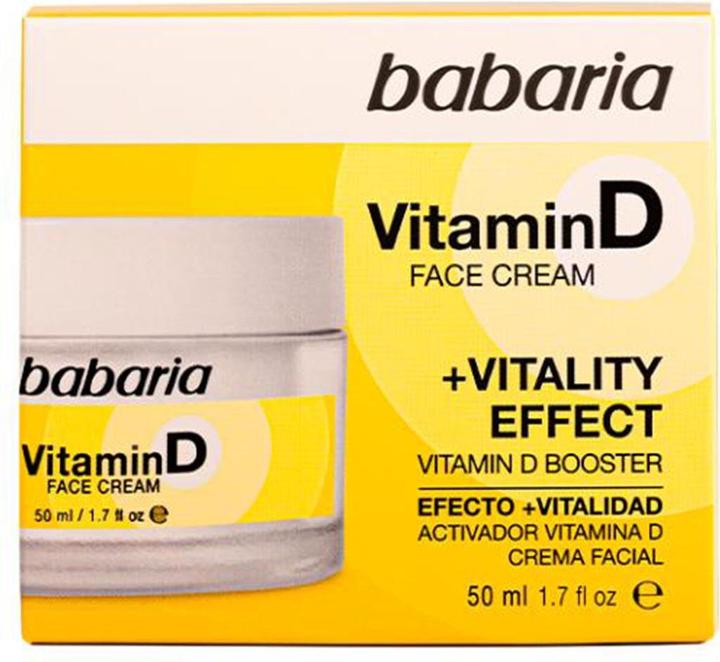 Energy Label Babaria Crema Facial Ritual Vitamina D 50 ml (50 ml, Face toner)