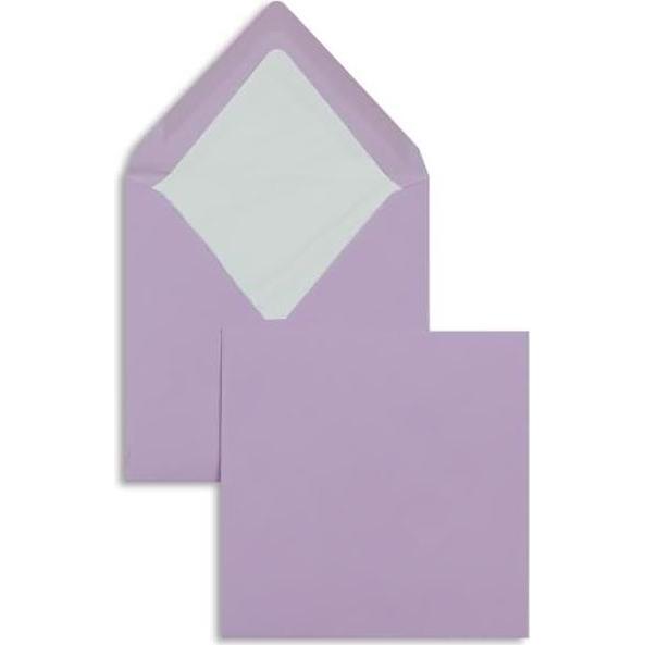 Thumbnail - Blanke, Briefumschlag, Briefumschläge 164x164mm 100g/qm gummiert VE=100 Stück orchidee (100 x)