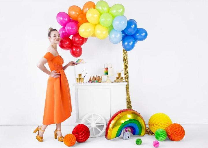 Productafbeelding Partydeco Feestaccessoire Gordijn 90 x 250 cm, Goud (1 Pcs.)