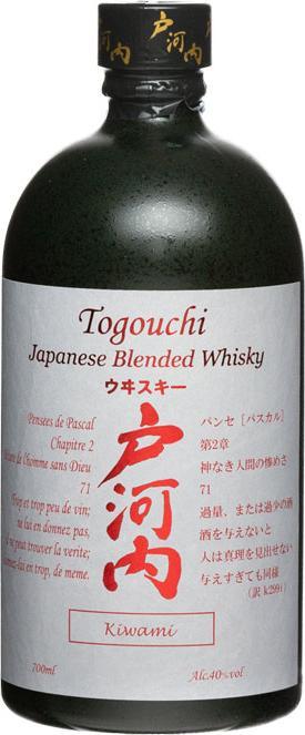 Immagine prodotto Togouchi Whisky giapponese miscelato Kiwami (Malto miscelato, Whisky giapponese, 1 x 70 cl)