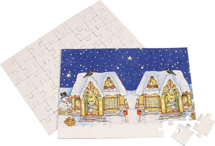 Produktbild Folia Papp Puzzle A4 (48 Teile)
