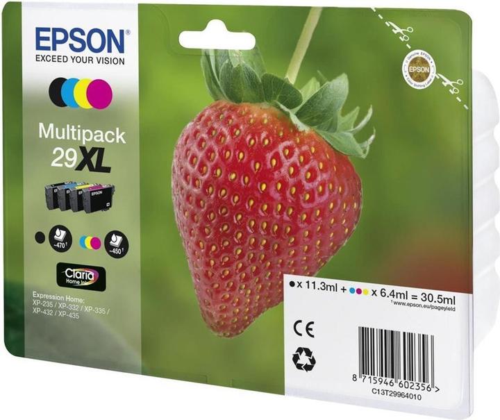 Produktbild Epson 29XL Claria Home (M, C, Y, BK)