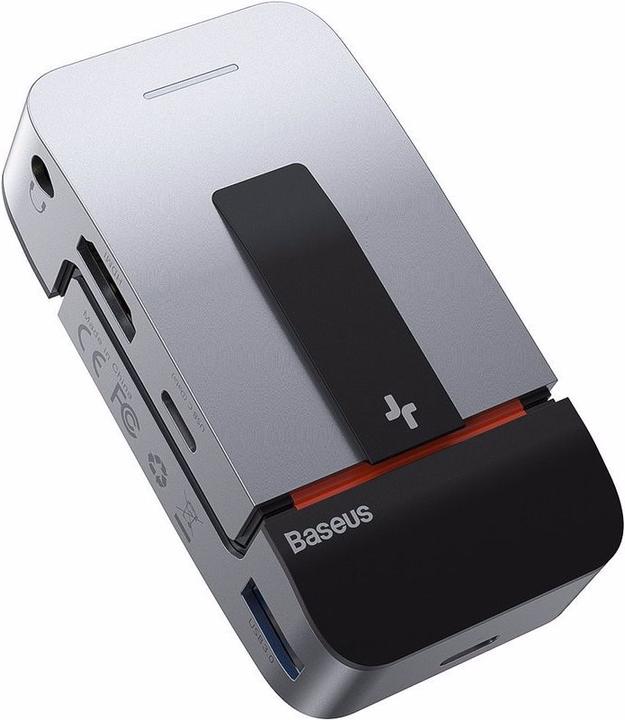 Actual product image Baseus CAHUB-AJ0G (USB-C, 9 ports)